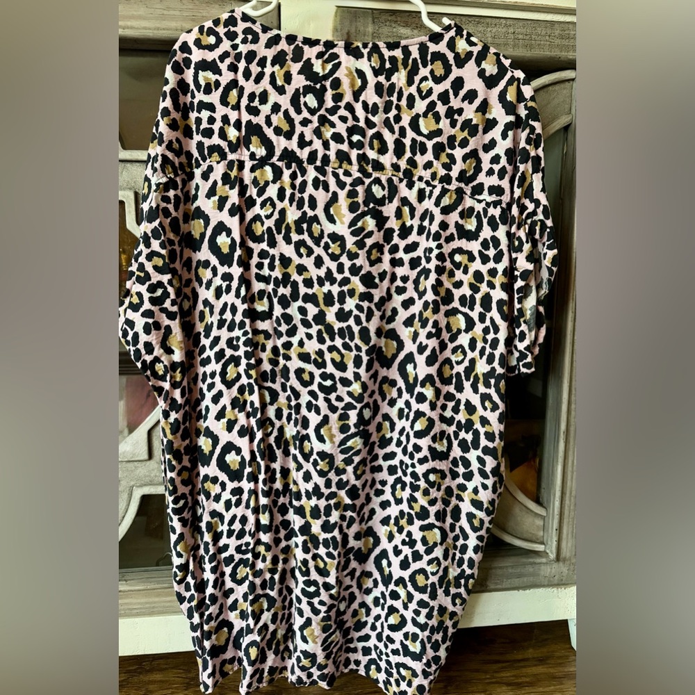 Pink leopard dress - Picture 4 of 4